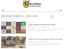 Tablet Screenshot of jhonurbano.com